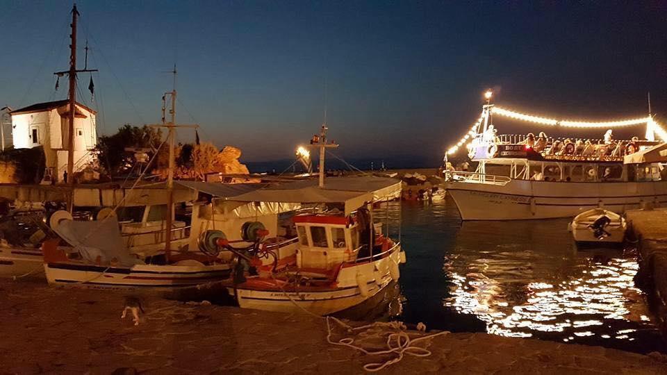 شقة Karagiannaki Skala Sykamineas المظهر الخارجي الصورة